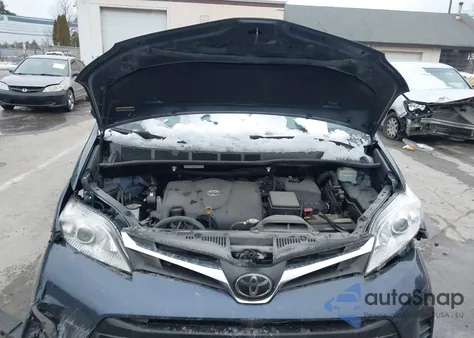 2020 Toyota Sienna Le из США, поврежденный, VIN 5TDKZ3DCXLS024652